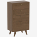 3d model High chest of drawers THIMON (IDC006001000) - preview