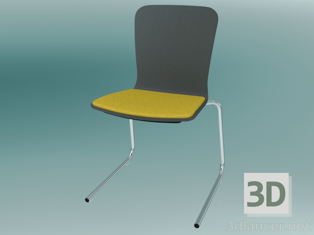3d model Visitor Chair (K23V2) - preview