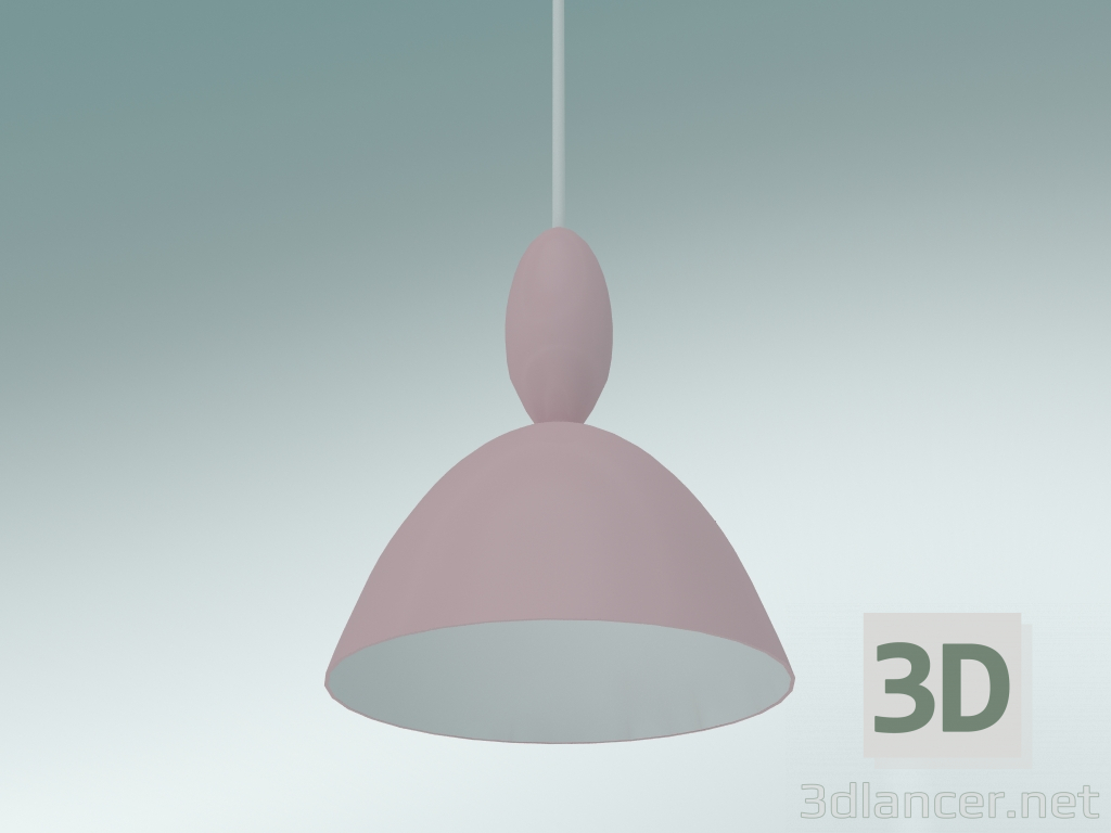 3D Modell Pendelleuchte Mhy (Rose) - Vorschau