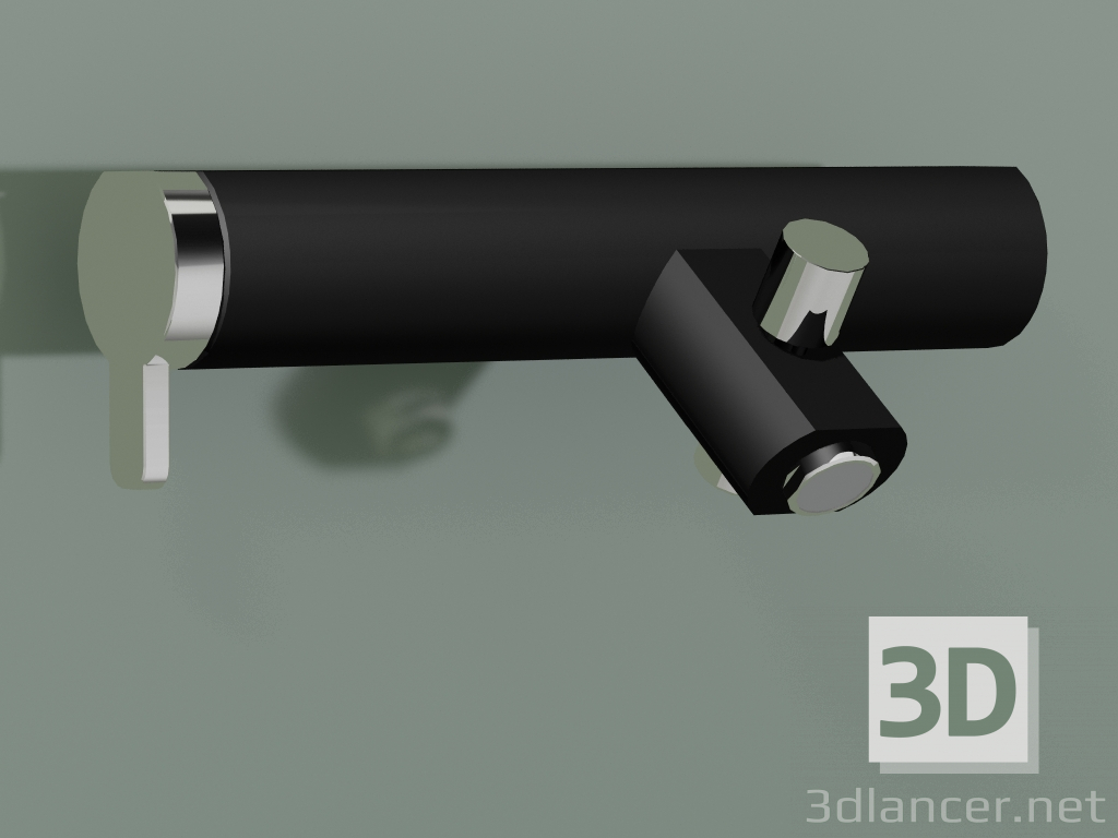 3 डी मॉडल एक मिक्सर के साथ बाथ मिक्सर रंगीन (GB41219023 23) - पूर्वावलोकन