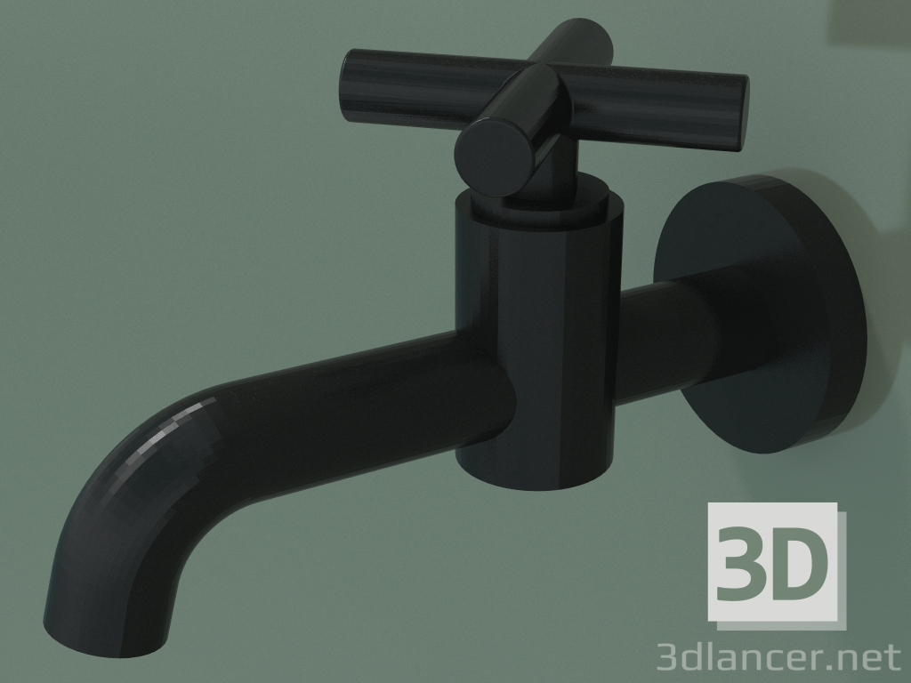3d model Wall mounted cold water mixer (30 010 892-330010) - preview