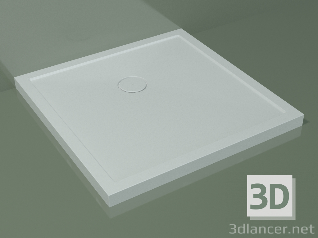 modèle 3D Receveur de douche Medio (30UM0130, Glacier White C01, 90x90 cm) - preview