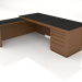 3D Modell Schreibtisch ICS Scrivania große Schreibrichtung LH - Vorschau