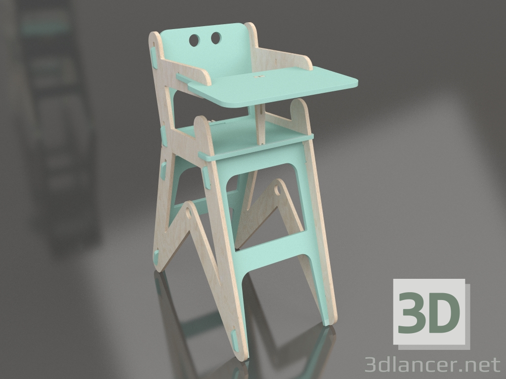 modèle 3D Chaise CLIC H (HGC1TU) - preview