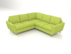 Home corner 4-seater folding sofa