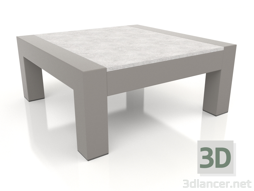 3D modeli Yan sehpa (Kuvars grisi, DEKTON Kreta) - önizleme