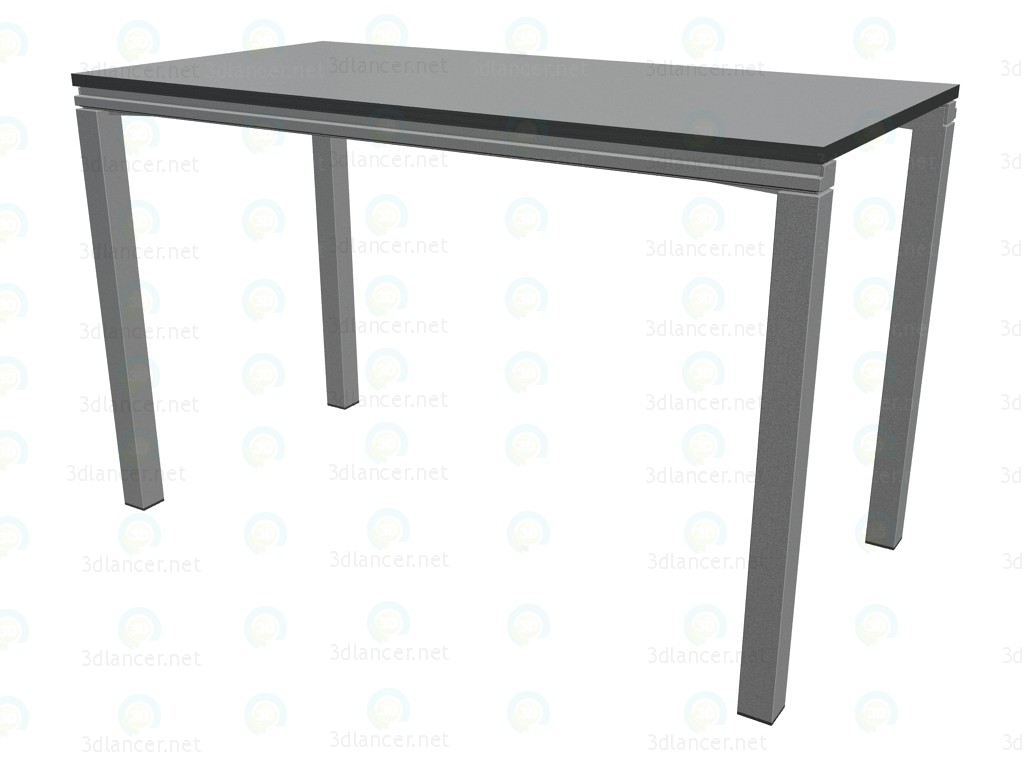 3d model Mesa 1220 x 600 - vista previa