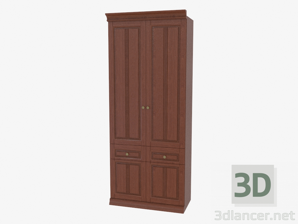 3D Modell Schrank für das Kabinett (3841-09) - Vorschau