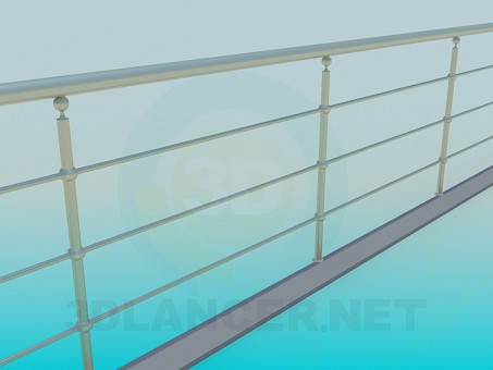 3d model Railing - preview 3d model Railing - preview
