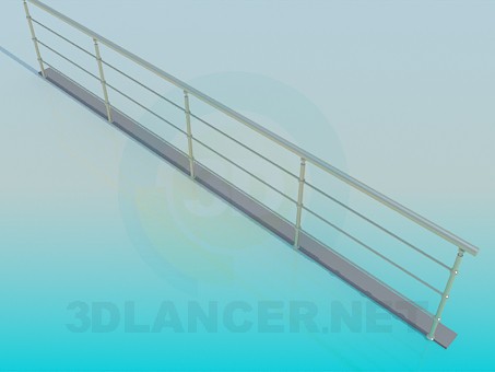 3d model Railing - preview 3d model Railing - preview
