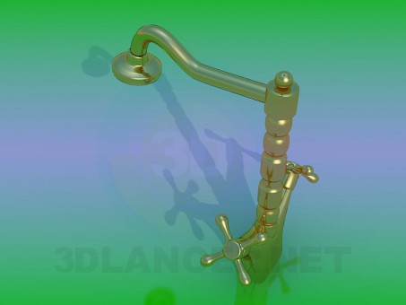 modelo 3D Mezclador - escuchar modelo 3D Mezclador - escuchar