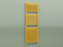 Towel rail NET (1440x500, Melon yellow - RAL 1028)