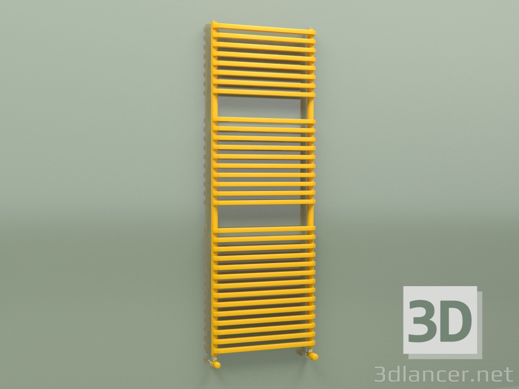 3d model Towel rail NET (1440x500, Melon yellow - RAL 1028) - preview