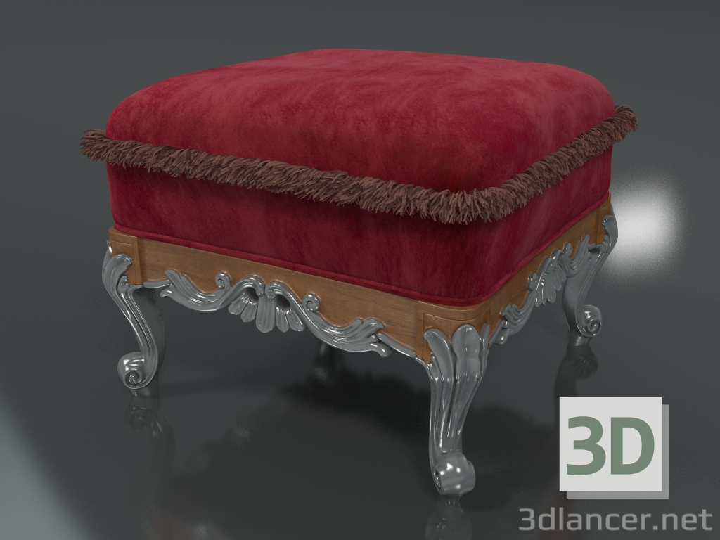 3D Modell Sitzpuff (Art. 12516) - Vorschau