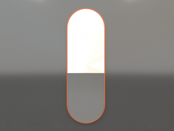 Espelho ZL 14 (604х1800, laranja brilhante luminoso)