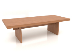 कॉफी टेबल जेटी 13 (1600x700x450, लकड़ी लाल)