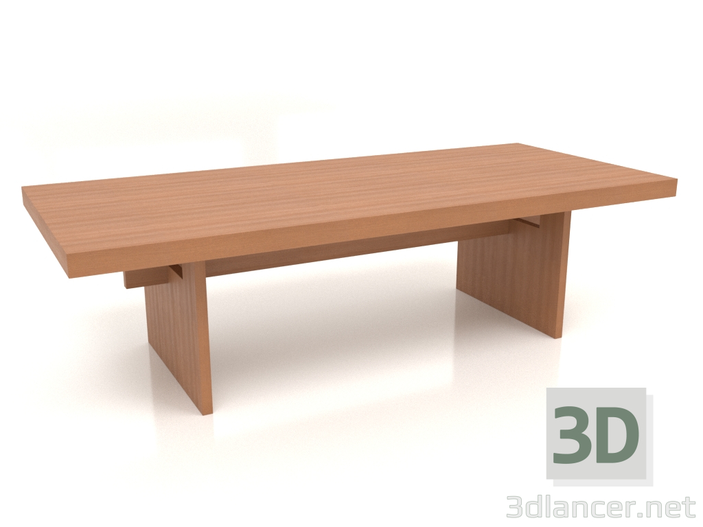 modello 3D Tavolino JT 13 (1600x700x450, legno rosso) - anteprima