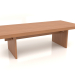 modèle 3D Table basse JT 13 (1600x700x450, bois rouge) - preview