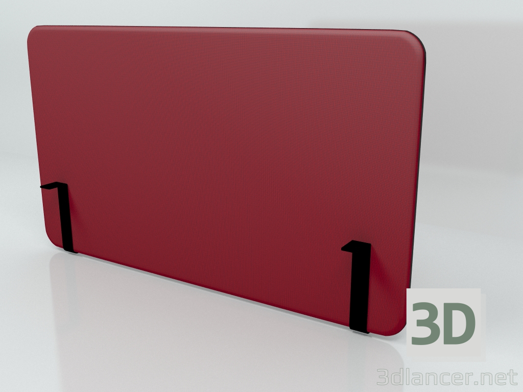 3D Modell Akustikleinwand Desk Bench Side Sonic ZUS71 (1400x800) - Vorschau