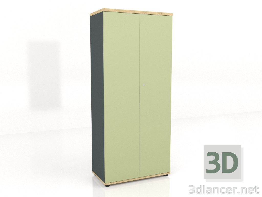 3d model Cabinet Standard A52P4H (801x432x1833) - preview