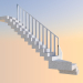 3D Modell Treppen - Vorschau