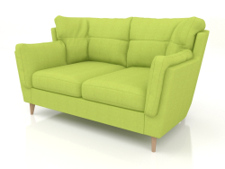 Hygge straight 2-seater sofa