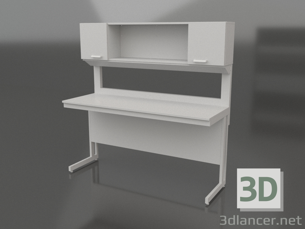 3D modeli Dolap uzatmalı laboratuvar masası 1800 CH 900 - önizleme 3D modeli Dolap uzatmalı laboratuvar masası 1800 CH 900 - önizleme