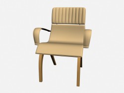 हरमन की कुर्सी armrests के साथ