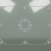 3d model Plaster stucco ceiling composition ND-004-1 - preview