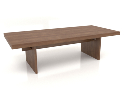 Table basse JT 13 (1600x700x450, bois brun clair)