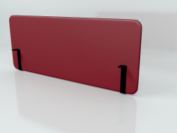 Acoustic screen Desk Bench Side Sonic ZUS31 (1600x650)