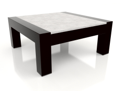 Side table (Black, DEKTON Kreta)