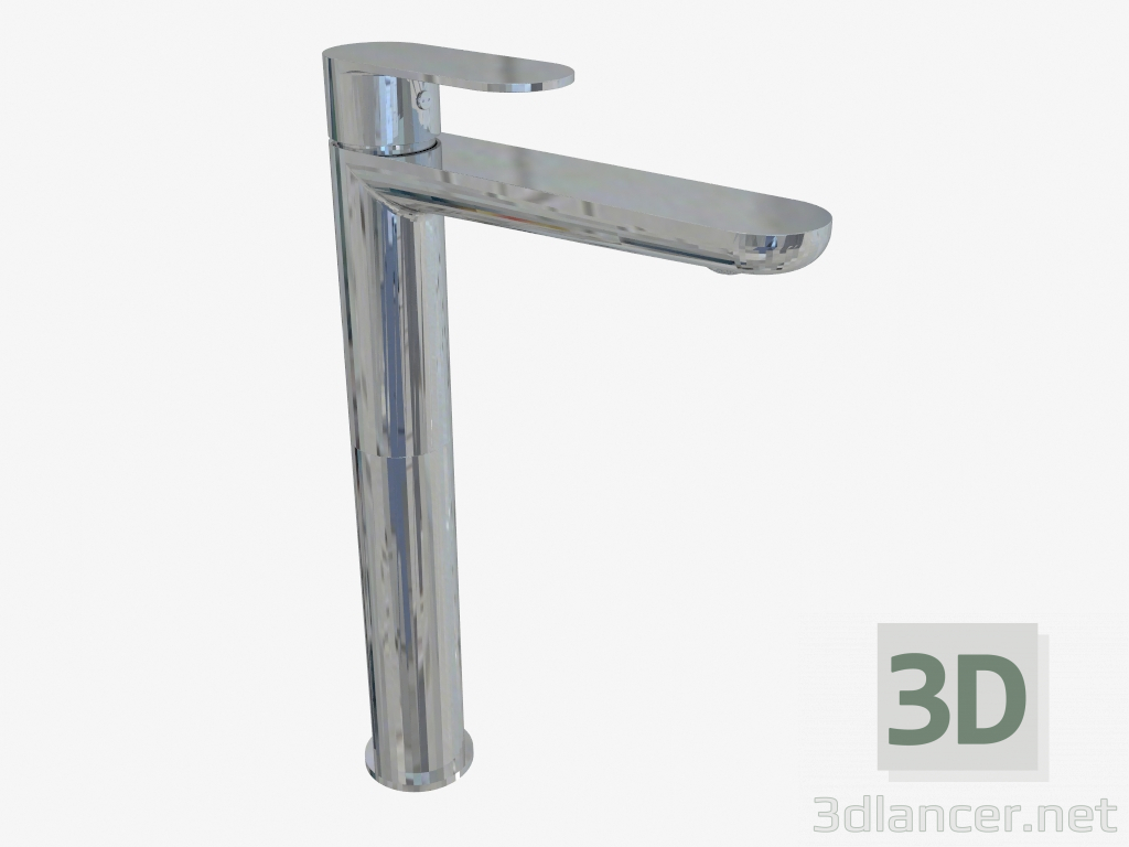 modèle 3D Robinet de lavabo avec boîtier surélevé Alpinia (BGA 021K) - preview