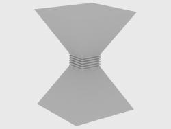 Столик кавовий ANDY SMALL TABLE A-ONYX (35x35xH48)