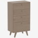 3d model High chest of drawers THIMON (IDC006007000) - preview
