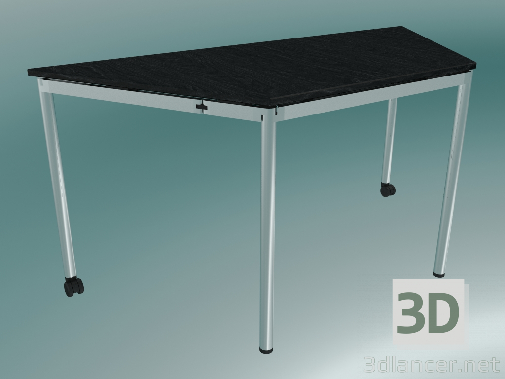 3 डी मॉडल मॉड्यूलर ट्रेपोजॉइडल टेबल (1500x750 मिमी) - पूर्वावलोकन