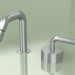 3d model 2-hole hydro-progressive mixer with adjustable spout for bidet (14 37, AS) - preview