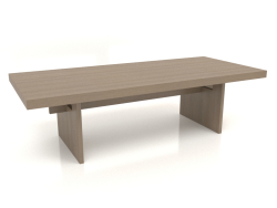 Table basse JT 13 (1600x700x450, bois gris)