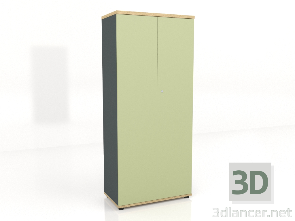 modèle 3D Armoire Norme A5104HZ (801x432x1833) - preview