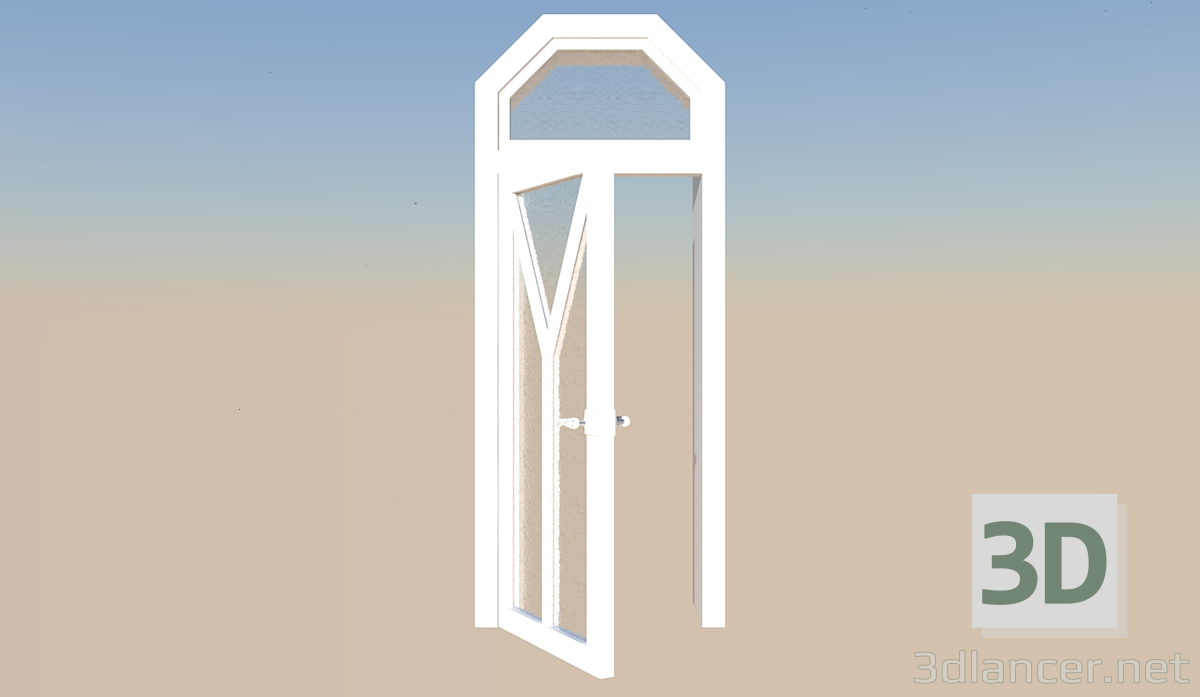 3d model Entrance door - preview