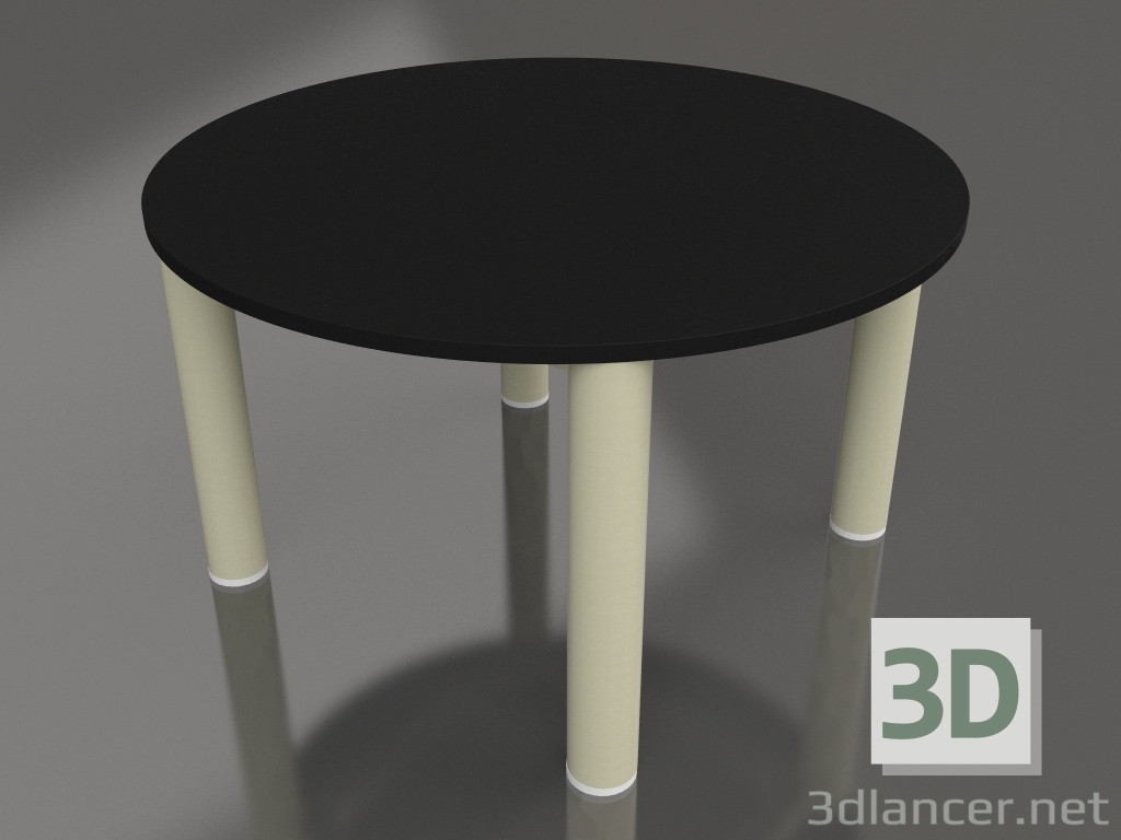 modèle 3D Table basse D 60 (Or, DEKTON Domoos) - preview