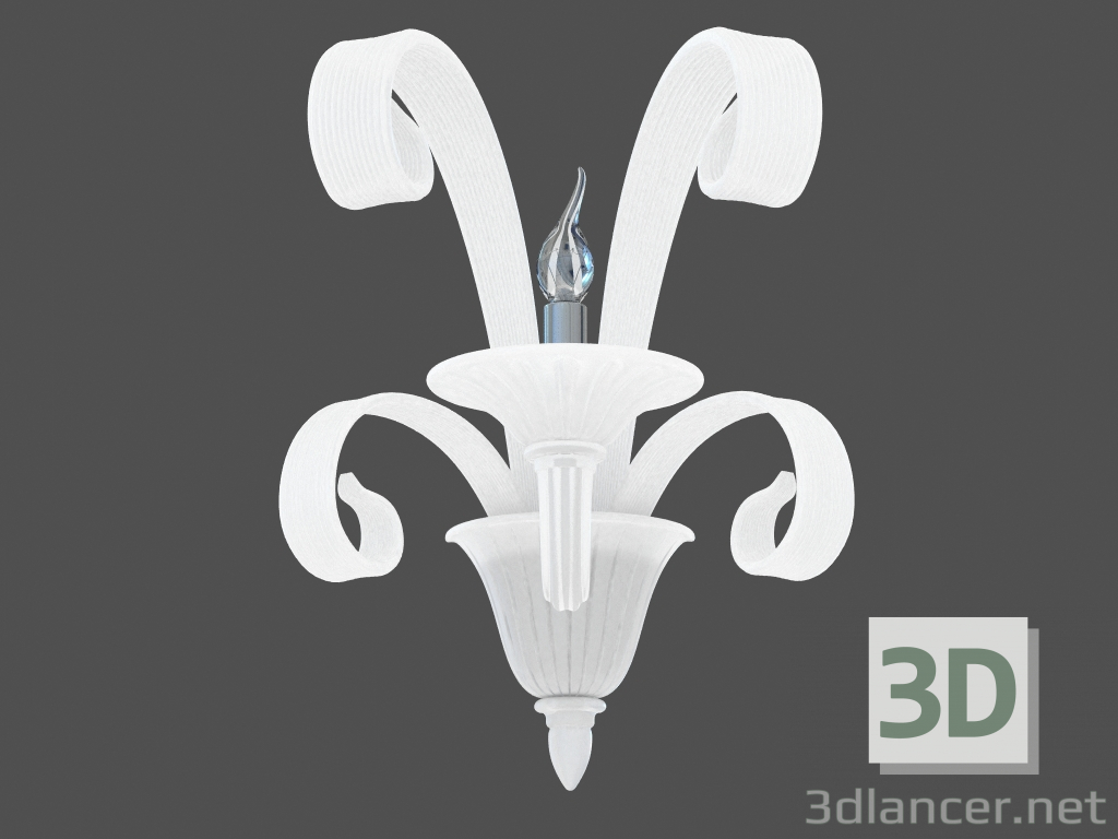 3d model Wall bracket made of glass (W110218 1) - preview
