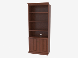 Bookcase with open shelves (3841-11)