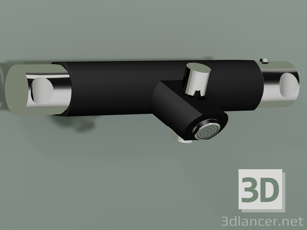 3D Modell Badhahn Farbthermostat (GB41219223 23) - Vorschau