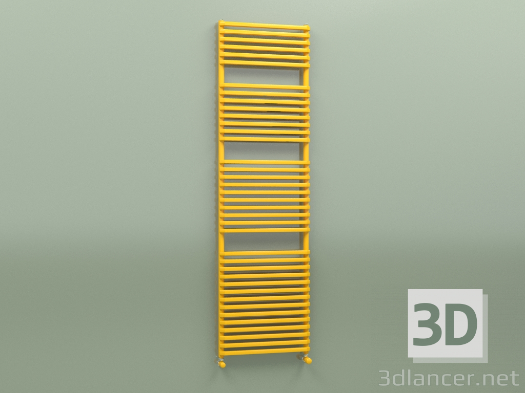 3d model Towel rail NET (1760x500, Melon yellow - RAL 1028) - preview