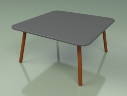 Coffee table 011 (Metal Rust, HPL Gray)