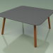 modello 3D Tavolino 011 (Metallo Ruggine, HPL Grigio) - anteprima