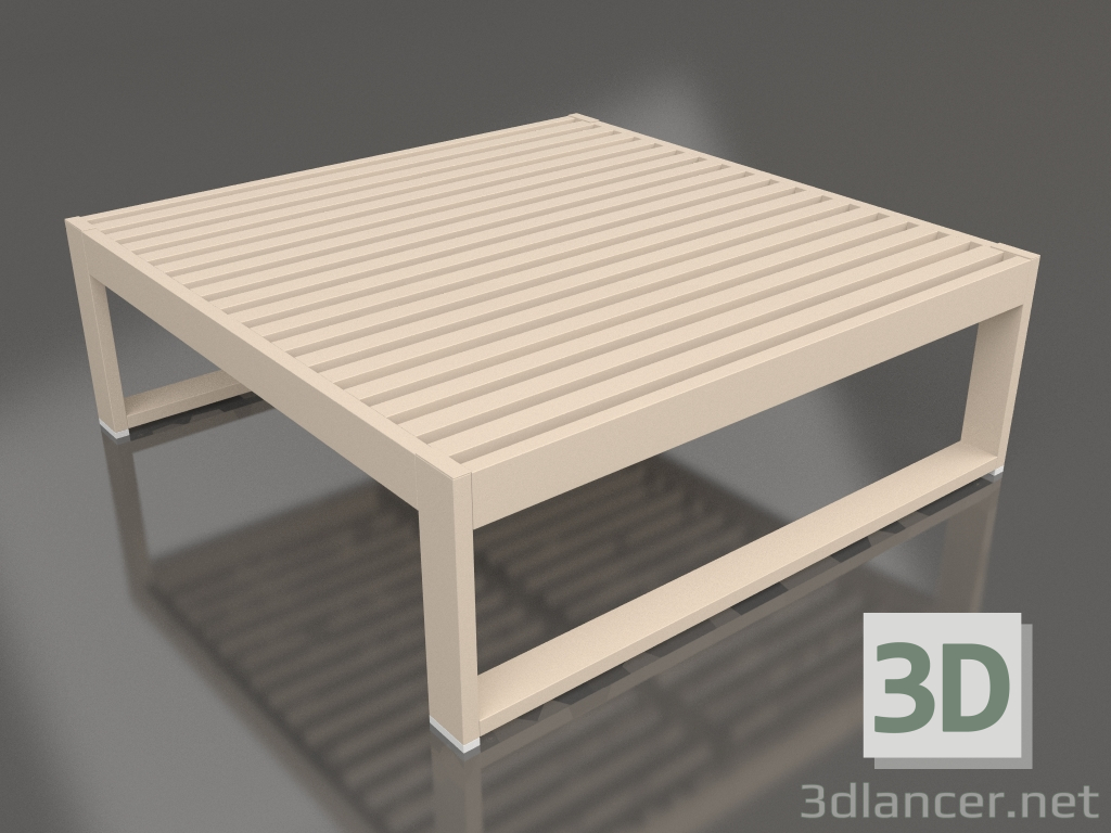 modèle 3D Table basse 91 (Sable) - preview