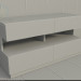 3d model TV stand - preview