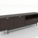 modello 3D Mobile TV 1800 mm (frassino noce) - anteprima